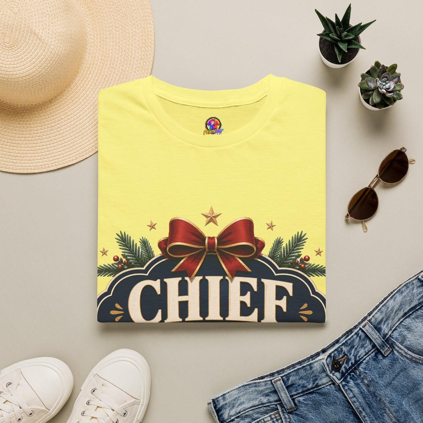 Christmas T-Shirt — "Chief Christmas Coordinator" Holiday Graphic Tee