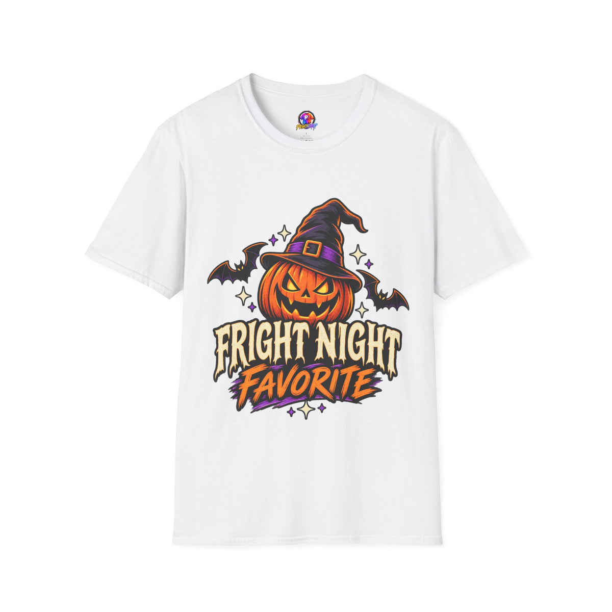 Halloween Pumpkin Tee — "Fright Night Favorite" Graphic T-Shirt