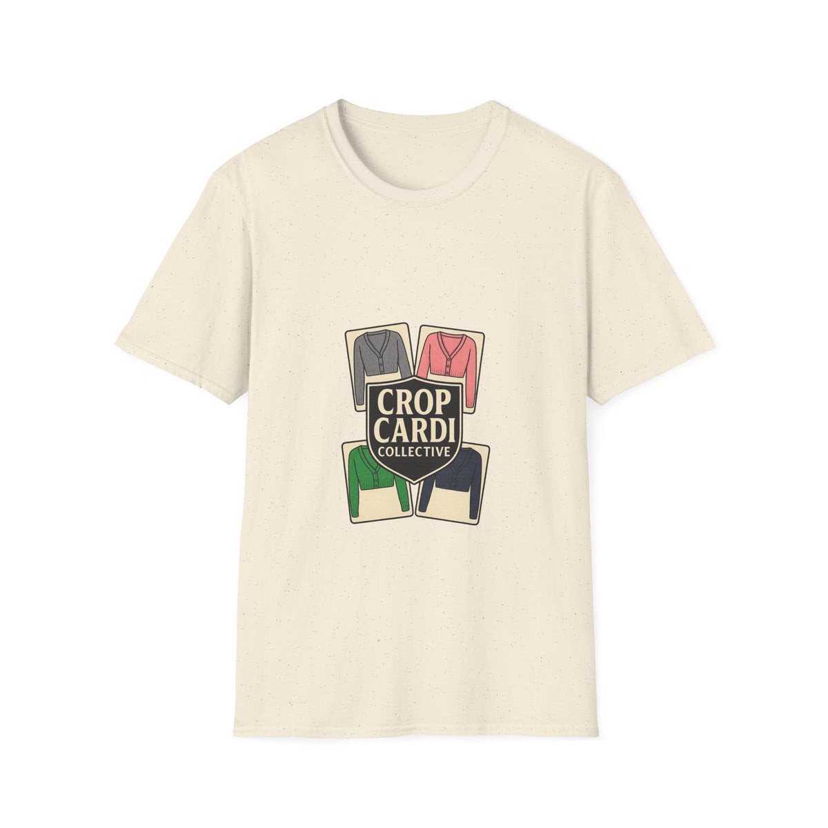 Crop Card Collective T-Shirt — Retro Card Game Logo Tee - Trending Now - October 2026