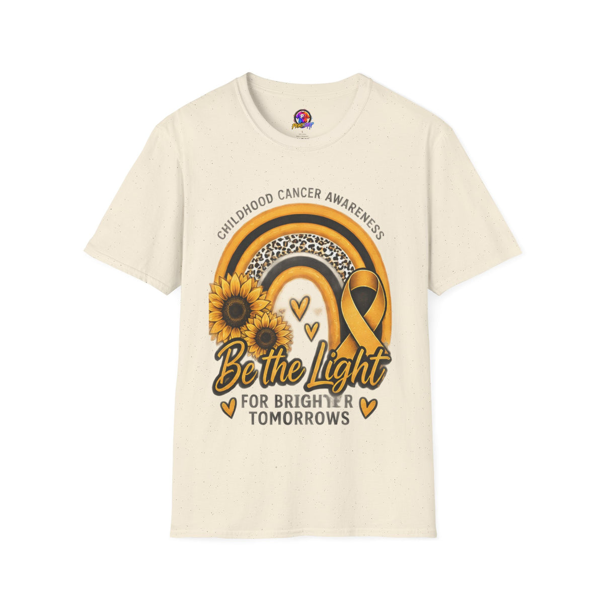 Be the Light Childhood Cancer Awareness T-Shirt