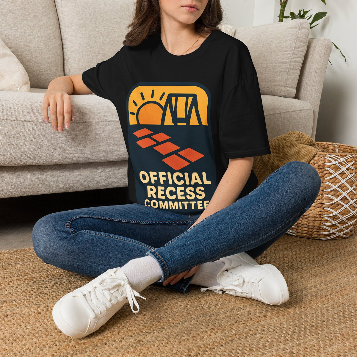 Official Recess Committee T-Shirt – Retro Sunset Camp Graphic Tee - Trending Now - August 2026