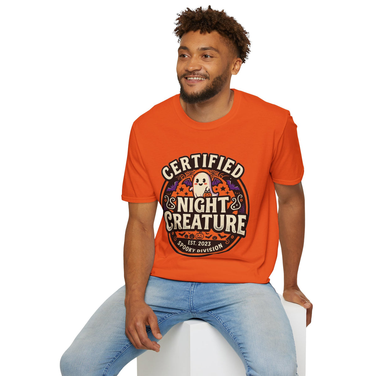 Certified Night Creature T-Shirt – Funny Halloween Bat Lover Tee - Trending Now - August 2026
