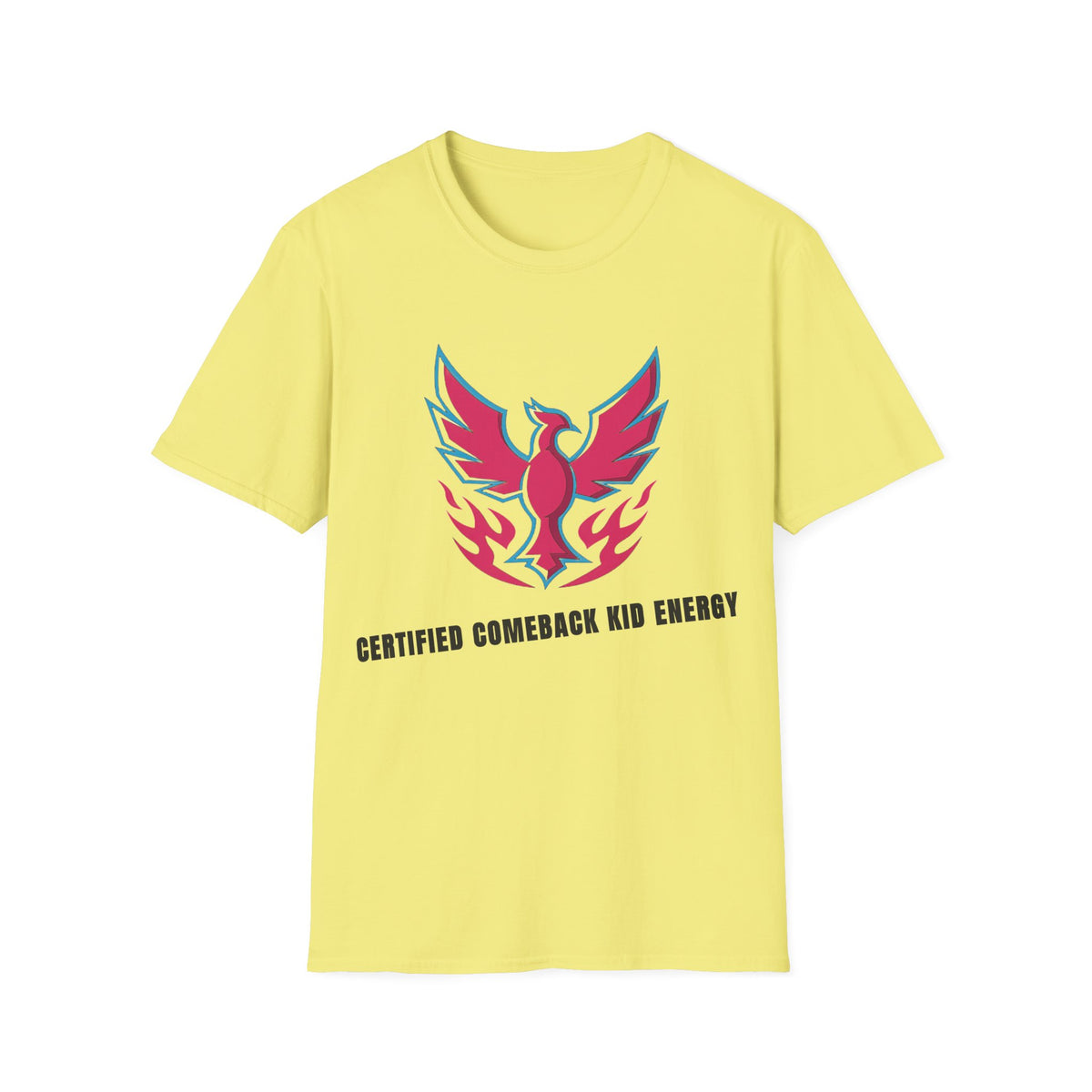 Phoenix Graphic T-Shirt — 'Certified Comeback Kid' Motivational Tee - Trending Now - September 2026