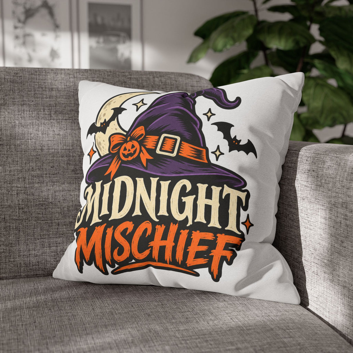 Midnight Mischief Halloween Pillowcase