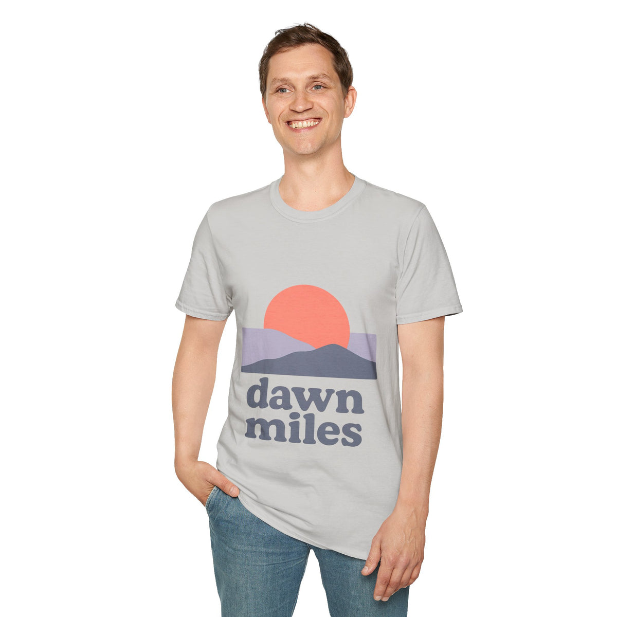 Dawn Miles Running Tee — Sunrise Graphic Short-Sleeve Shirt - Trending Now - September 2026
