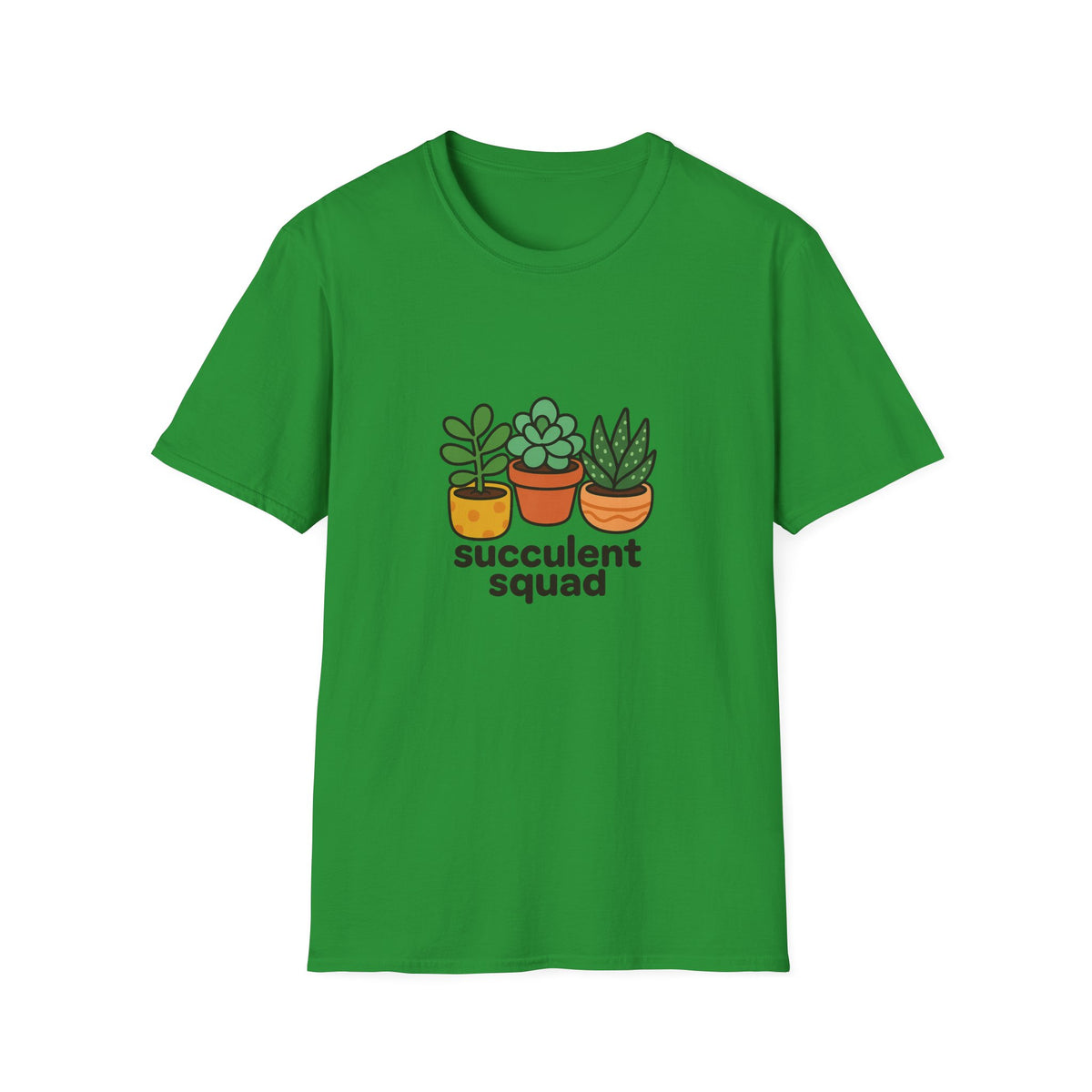 Succulent Trio T-Shirt — Cute Potted Plant Graphic Tee - Trending Now - August 2026