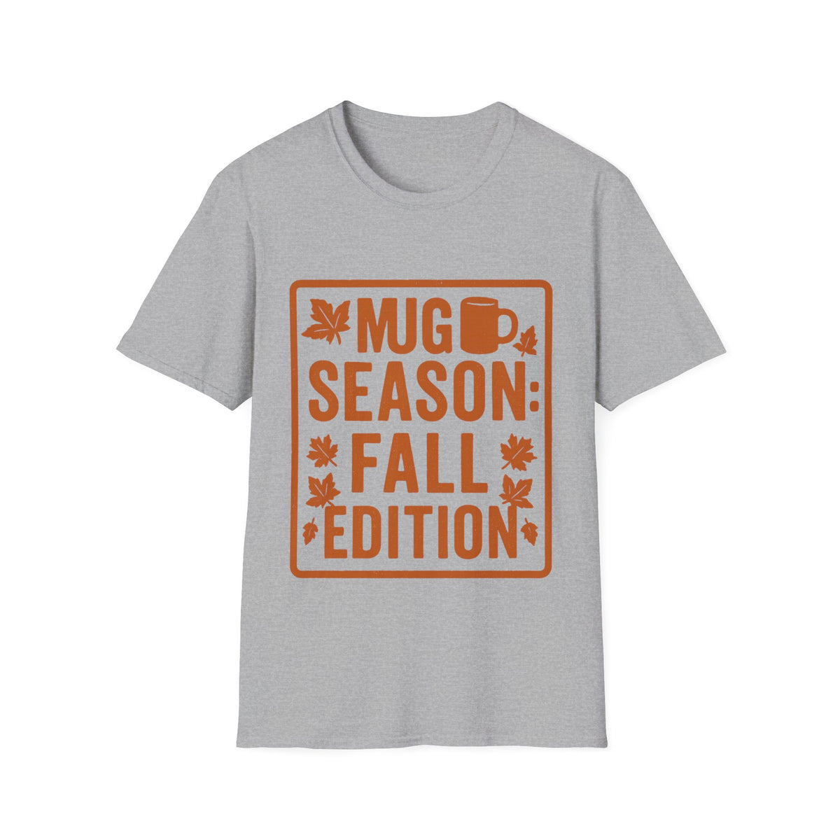 "Mug Season Fall Edition" Retro Aesthetic Graphic Tee - Cozy Autumn Vibe White T-Shirt - Trending Now - September 2026