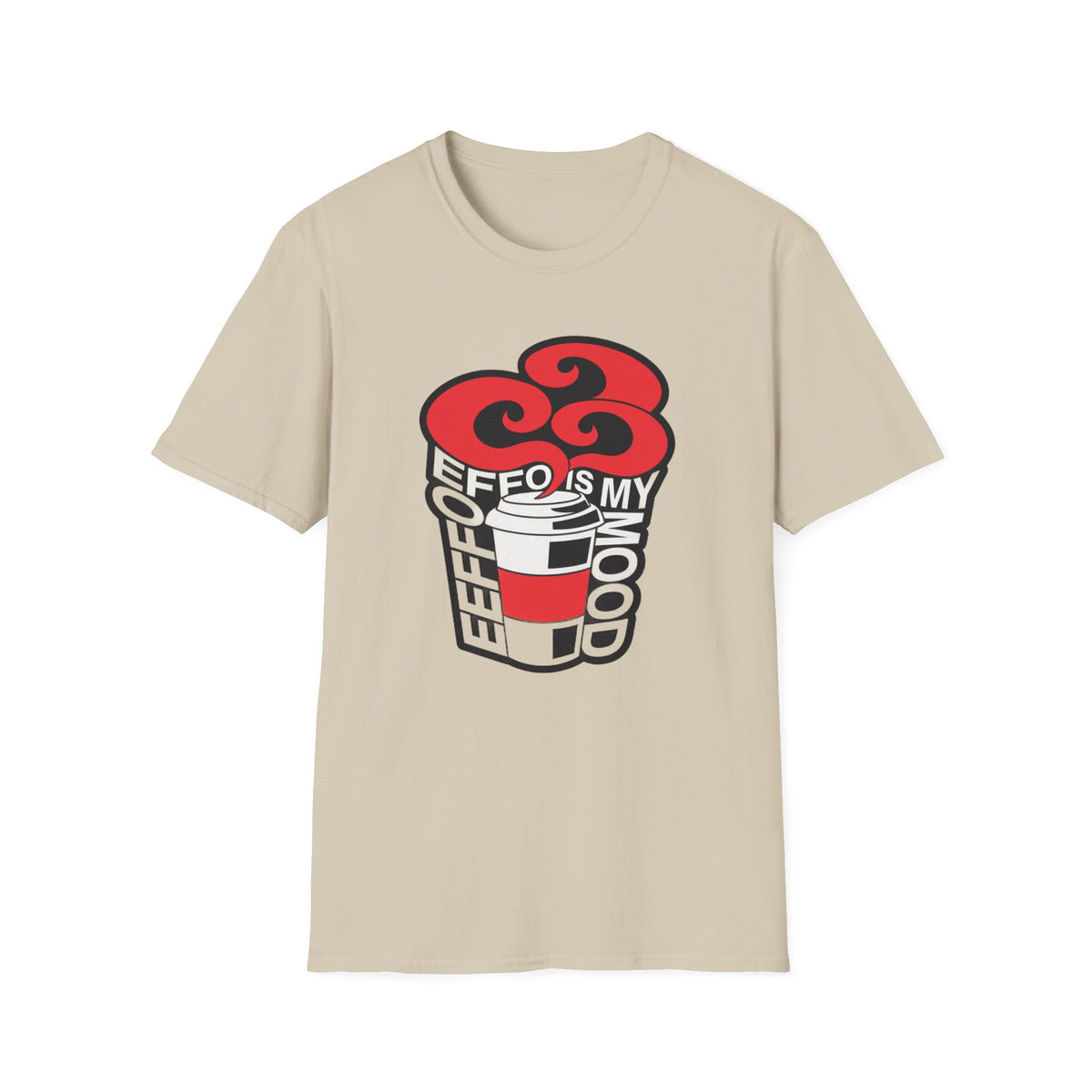 T‑Shirt — “Coffee Is My Co-Pilot” Retro Heart Coffee Cup Graphic Tee - Trending Now - August 2026
