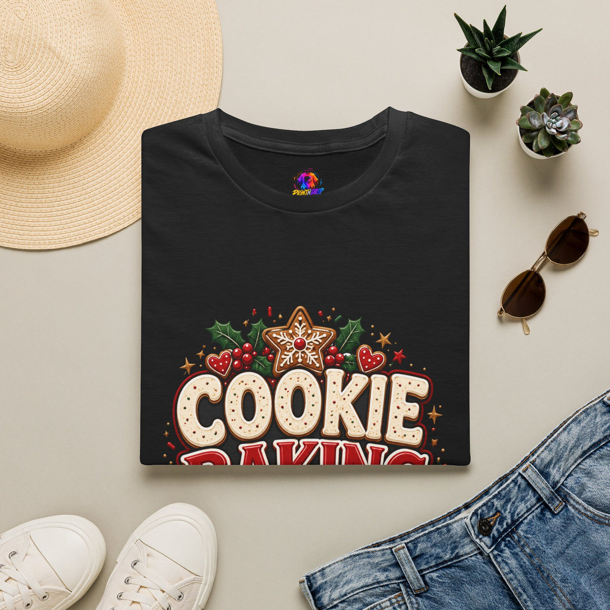 Cookie Baking Society T-Shirt — Holiday Baking Graphic Tee