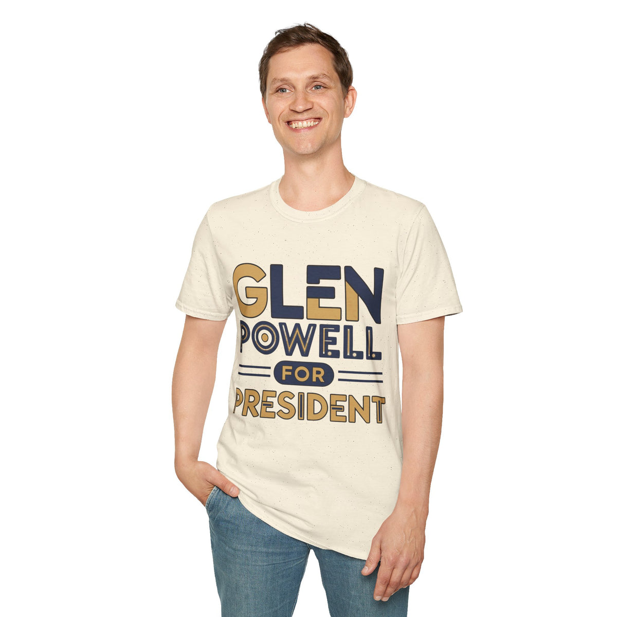 Glen Powell for President T‑Shirt - Trending Now - August 2026