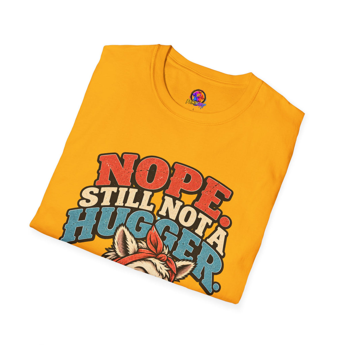 Funny And Witty Nope Still Not a Hugger Llama T-Shirt