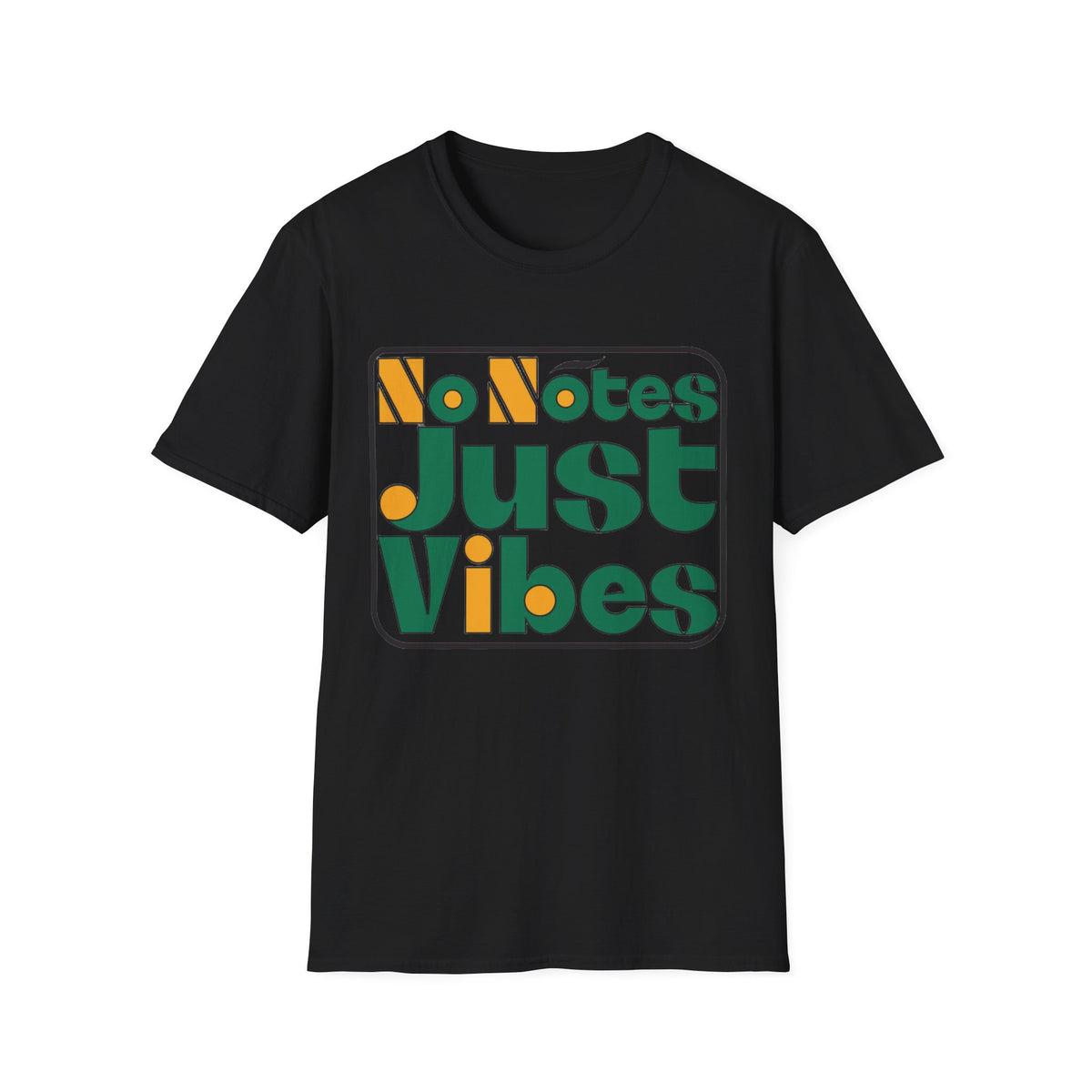 Just Vibes T‑Shirt — "No Notes Just Vibes" Retro Graphic Tee - Trending Now - August 2026