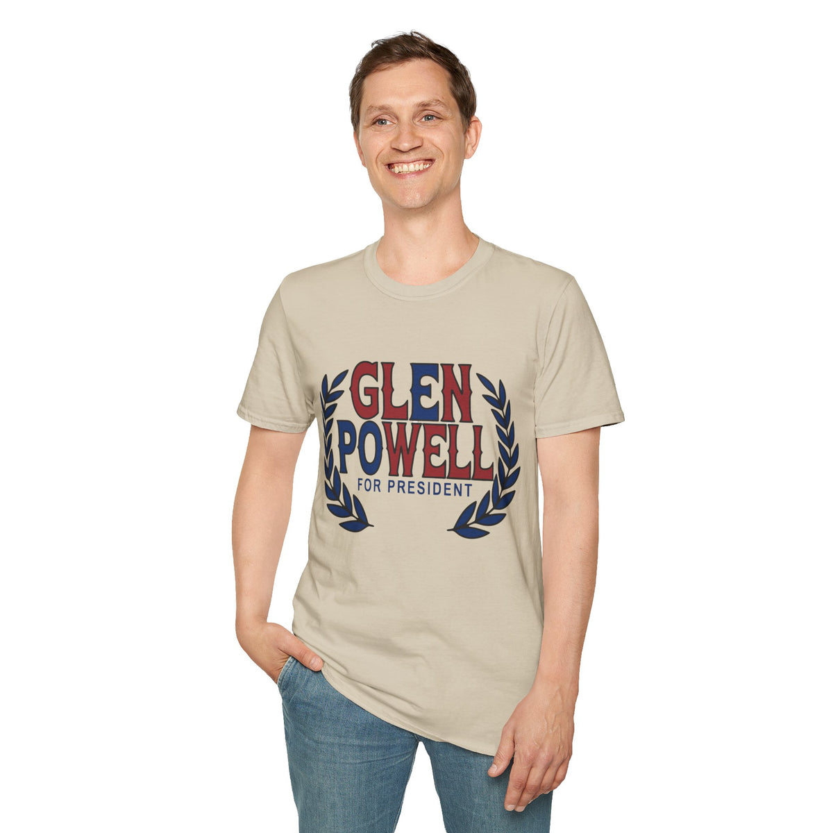 Glen Powell For President Campaign T-Shirt - Trending Now - August 2026