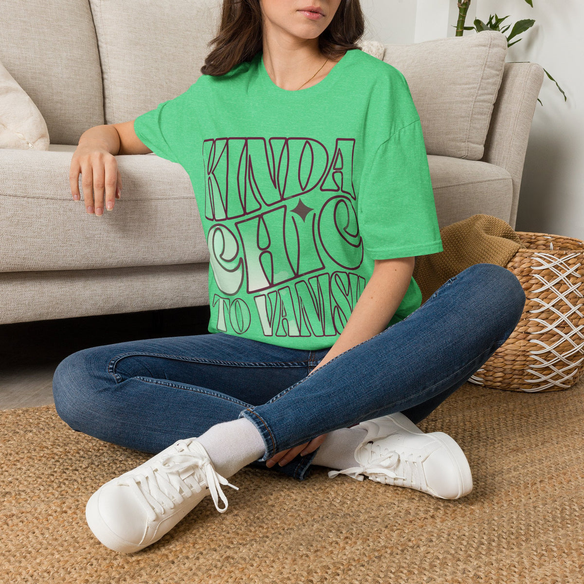 Kinda Chic Retro Graphic Tee — Vintage-Inspired Feminine Casual T-Shirt - Trending Now - August 2026