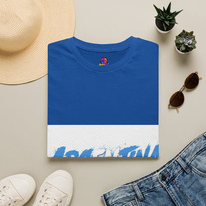 Argentina Graphic T-Shirt — Argentina Typography Tee with Sun & Flag Colors