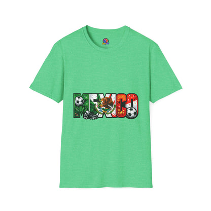 Mexico Soccer T-Shirt — Mexican Flag Football Pride Tee