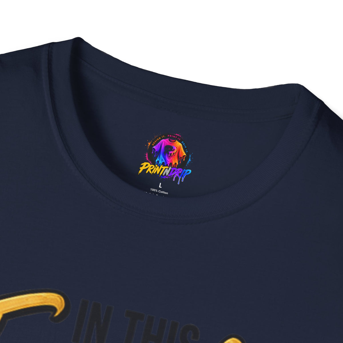 Childhood Cancer Awareness T-Shirt — "In This Family No One Fights Alone"