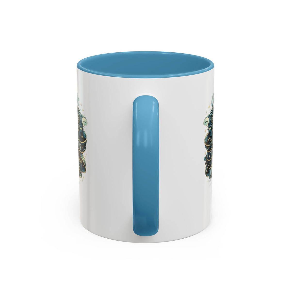 Zodiac Gemini Accent Coffee Mug