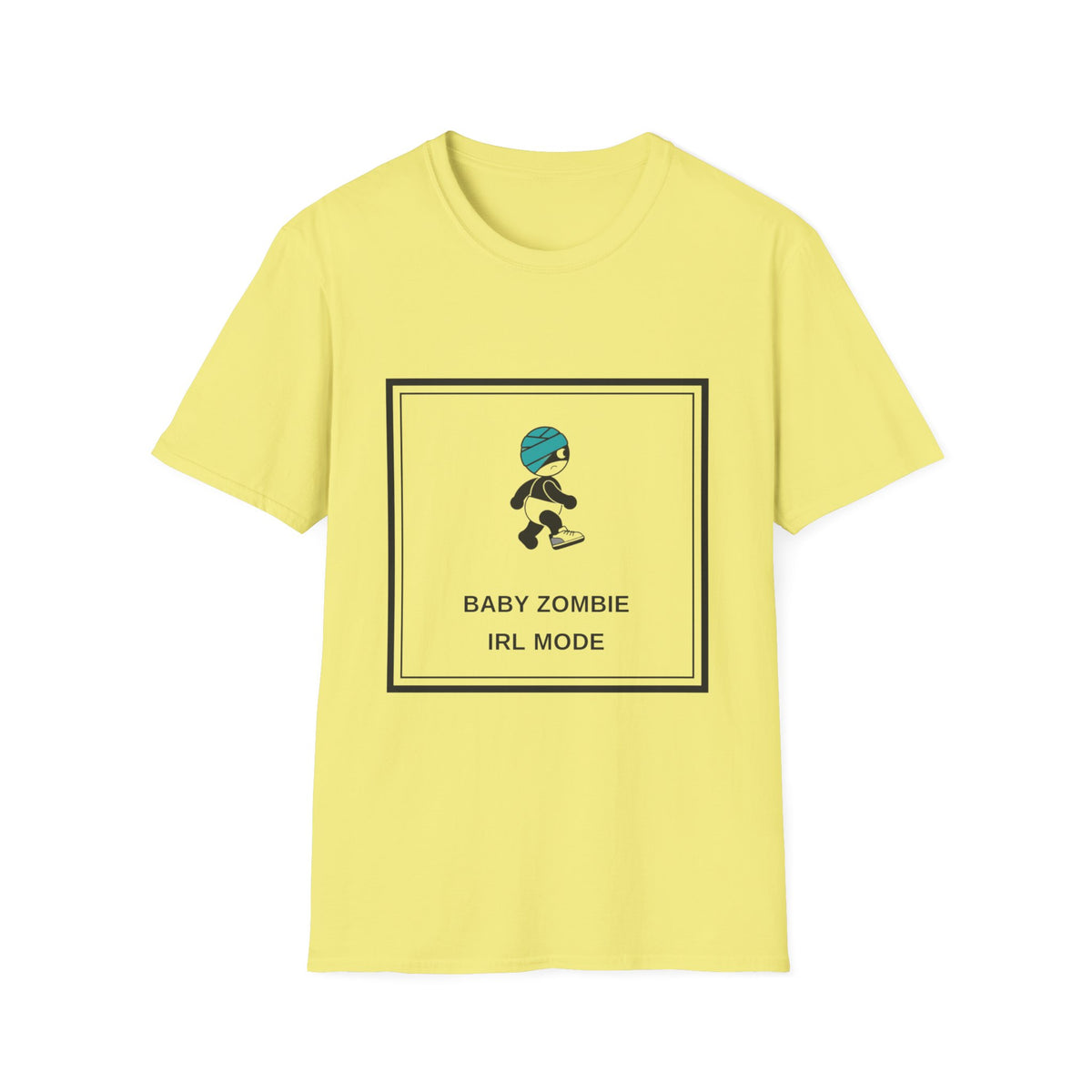 Baby Zombie T-Shirt — 'Baby Zombie IRL Mode' Cute Cartoon Graphic Tee - Trending Now - August 2026