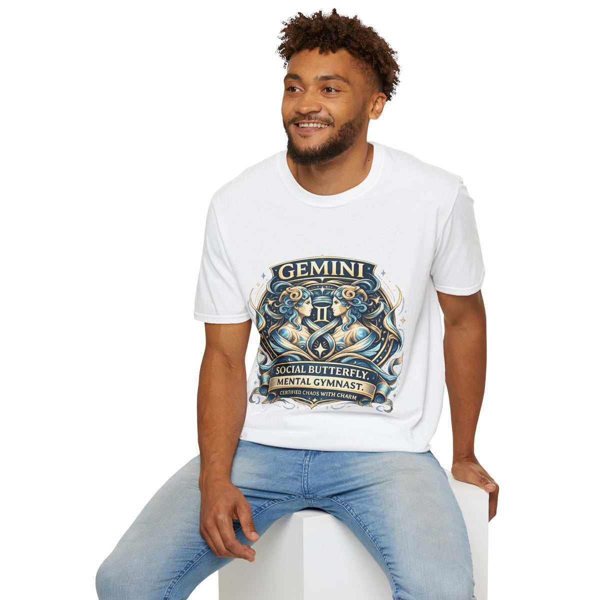Zodiac  Gemini Unisex Softstyle T-Shirt