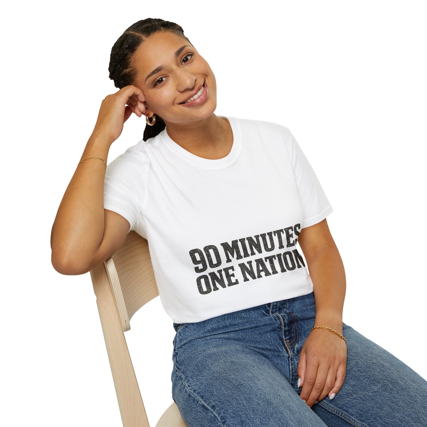 FIFA World Cup 2026 90 Minutes. One Nation. T-Shirt — Patriotic Soccer/Fans Tee