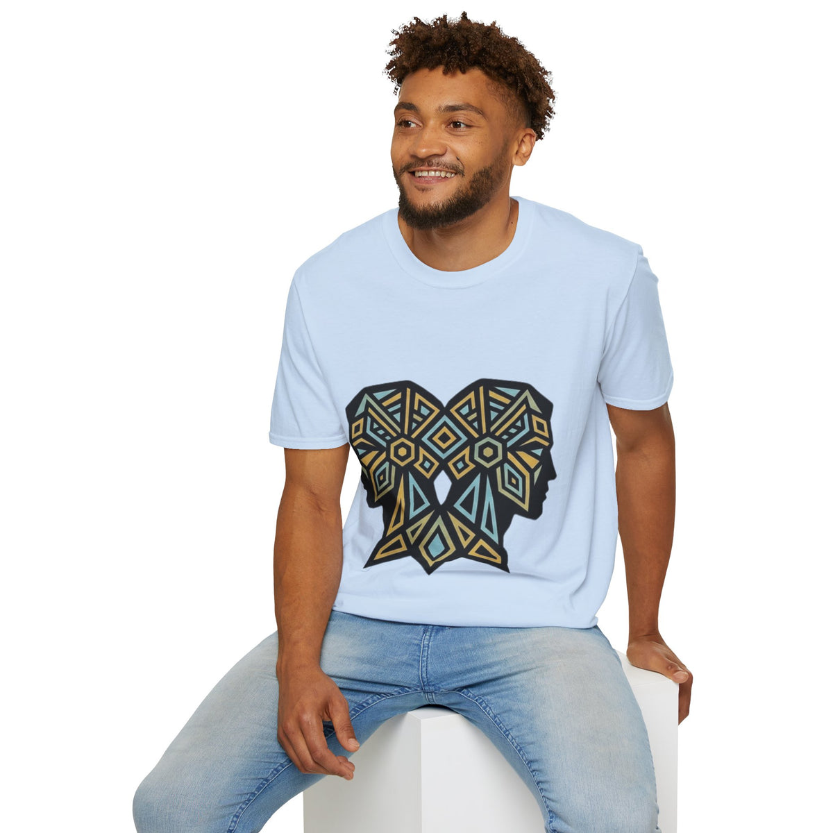 Gemini Zodiac Unisex Softstyle T-Shirt