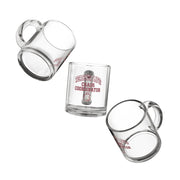 Funny Glass Mug  — "Teacher Life: Chaos Coordinator" Clear 10oz Teacher Gift
