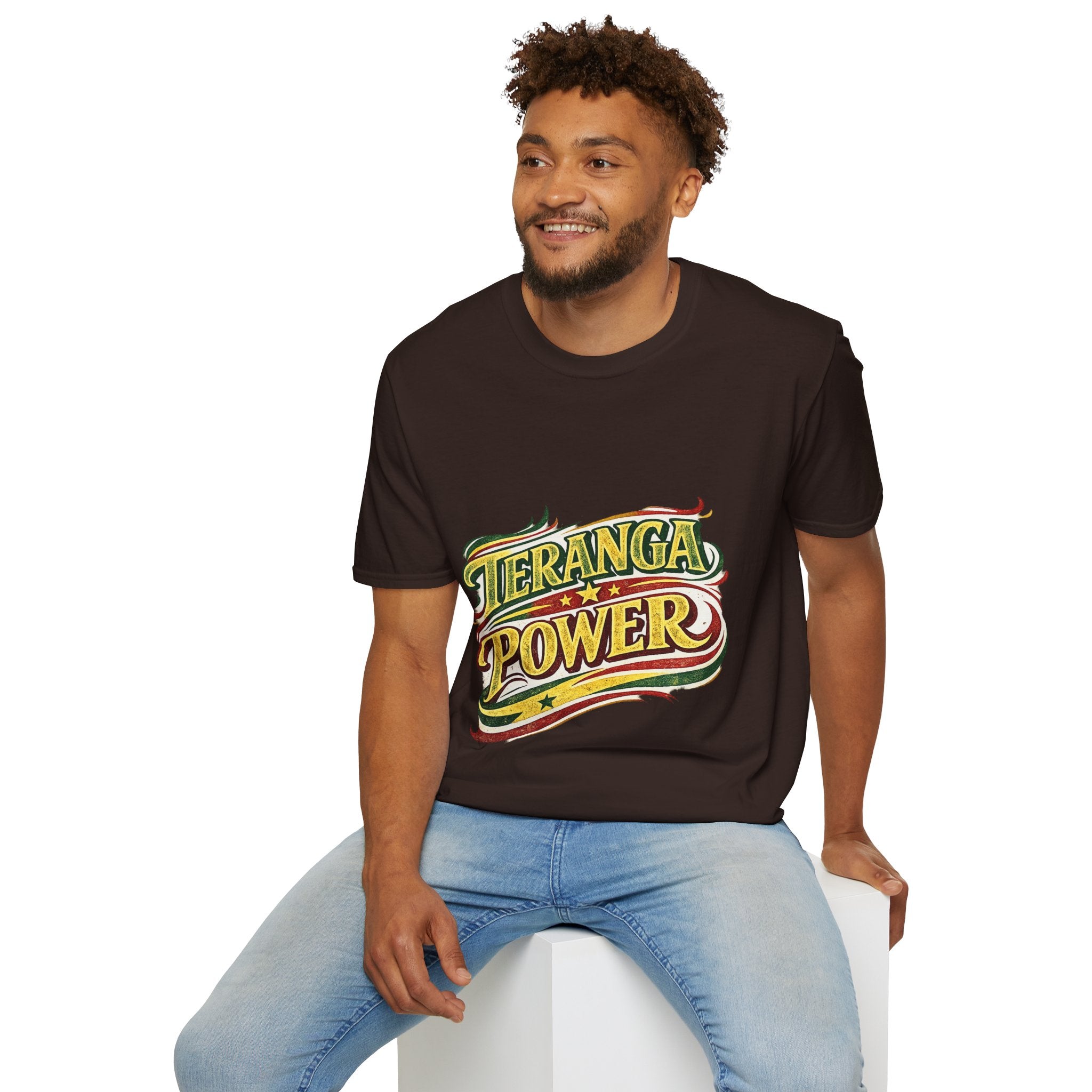 Senegal Teranga Power T-Shirt — Retro Senegal Pride Graphic Tee