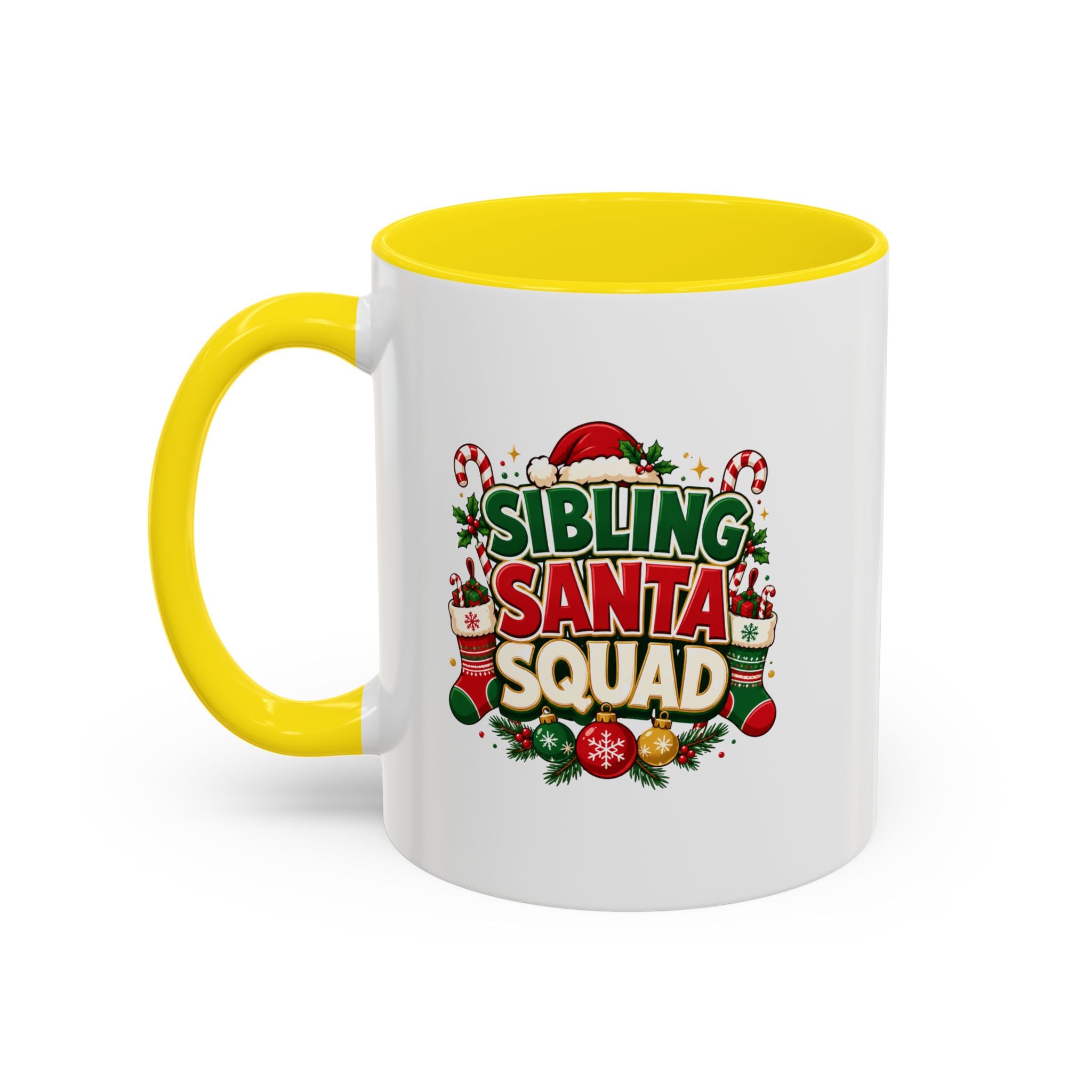 Sibling Santa Squad Coffee Mug