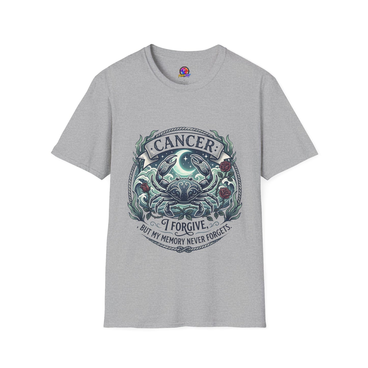 Cancer Zodiac T-Shirt — Crab Constellation Sign Tee