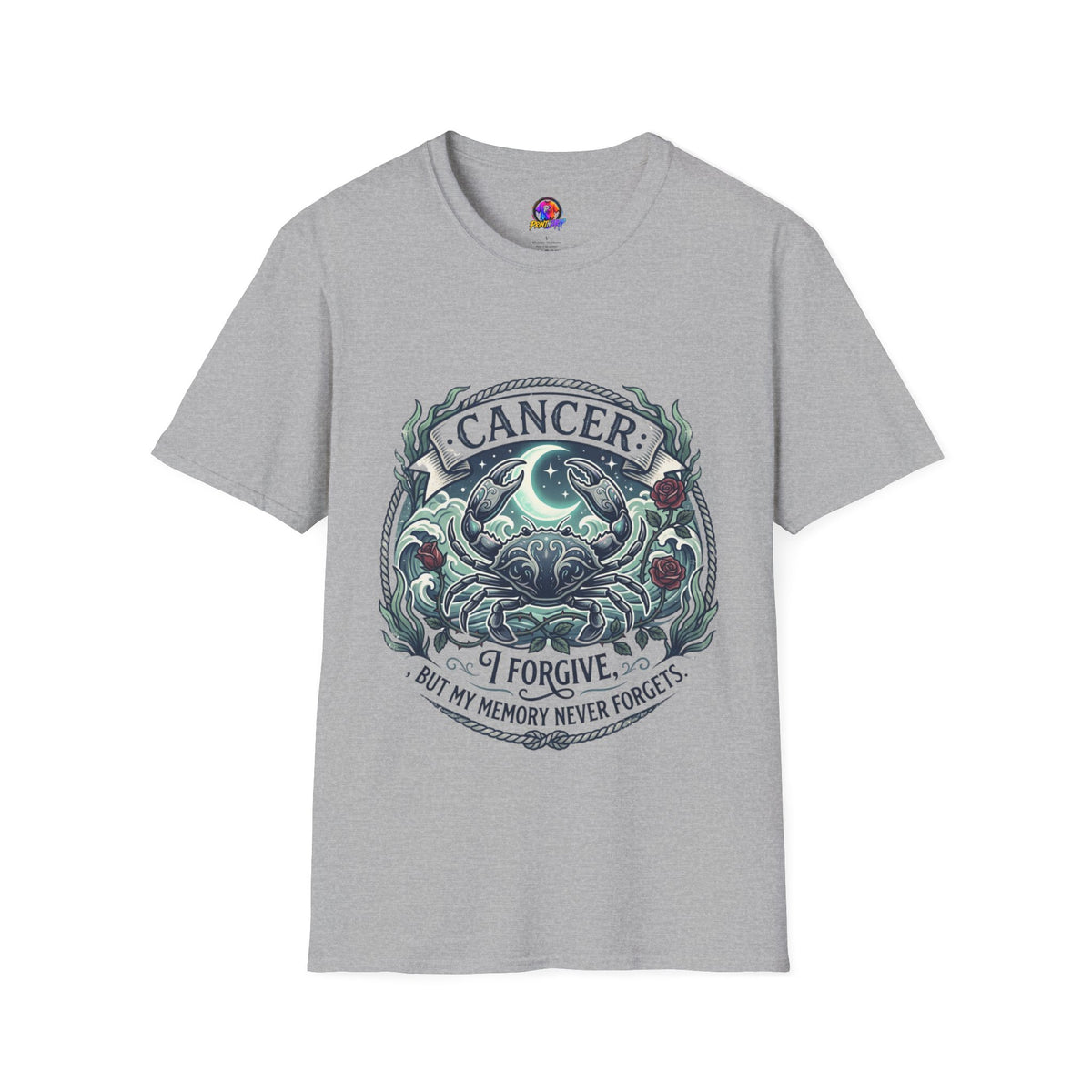 Cancer Zodiac T-Shirt — Crab Constellation Sign Tee