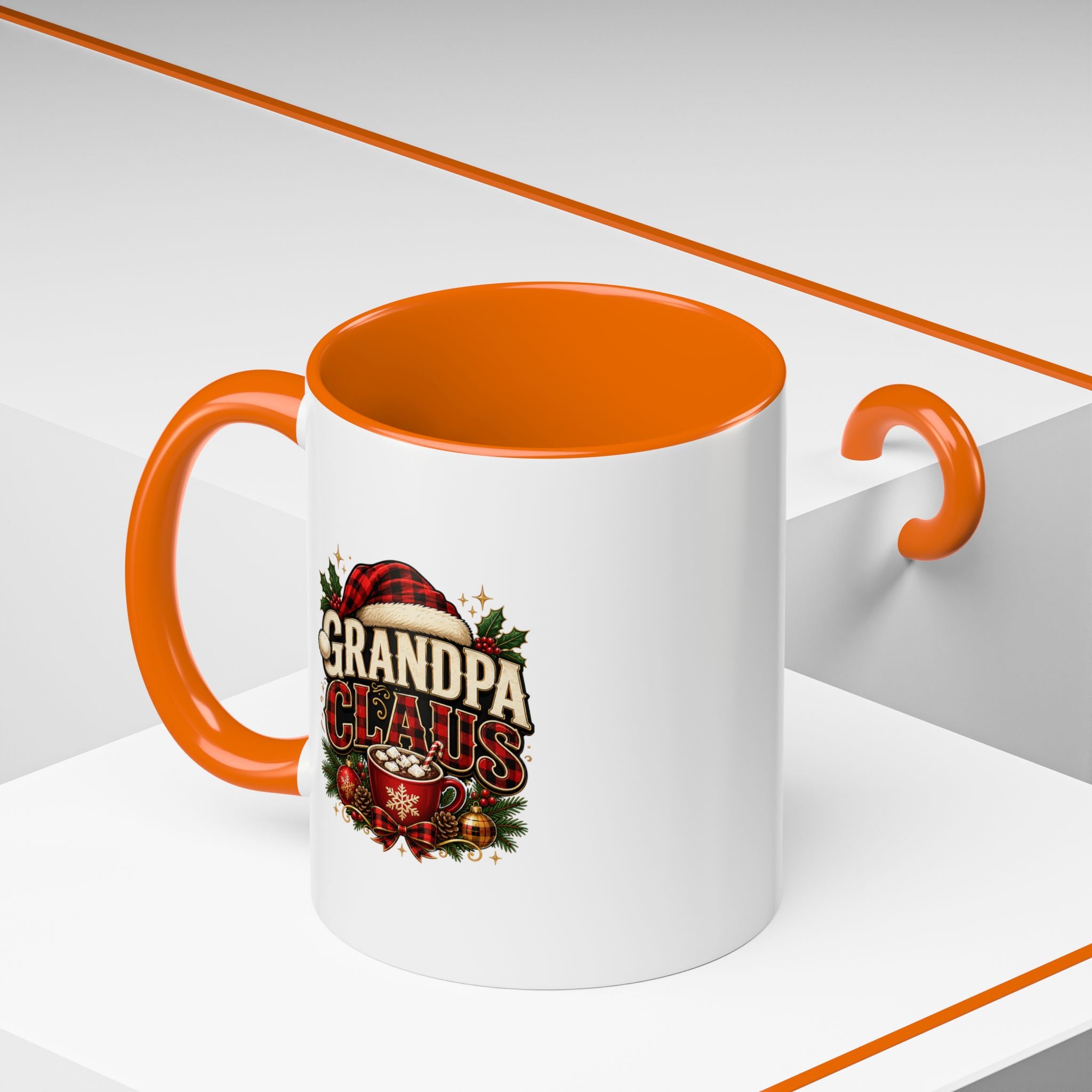 Accent Coffee Mug Grandpa Claus