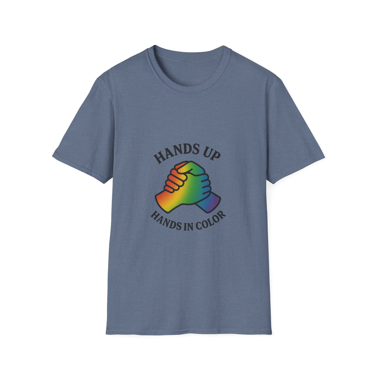 Hands Up Rainbow Hands in Color T-Shirt - Trending Now - October 2026