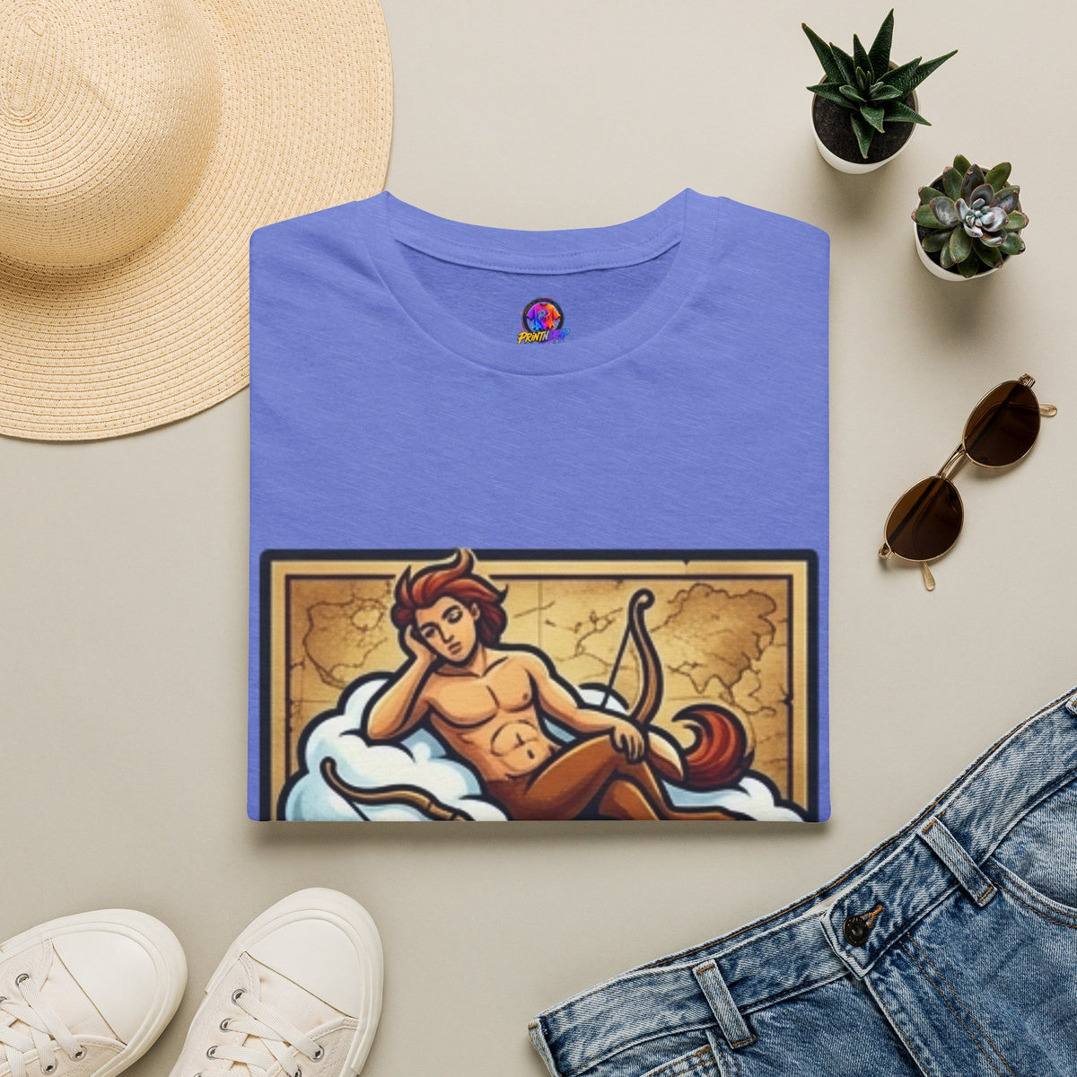 Sagittarius Zodiac T‑Shirt — Fiercely Independent, Easily Bored Astrology Tee
