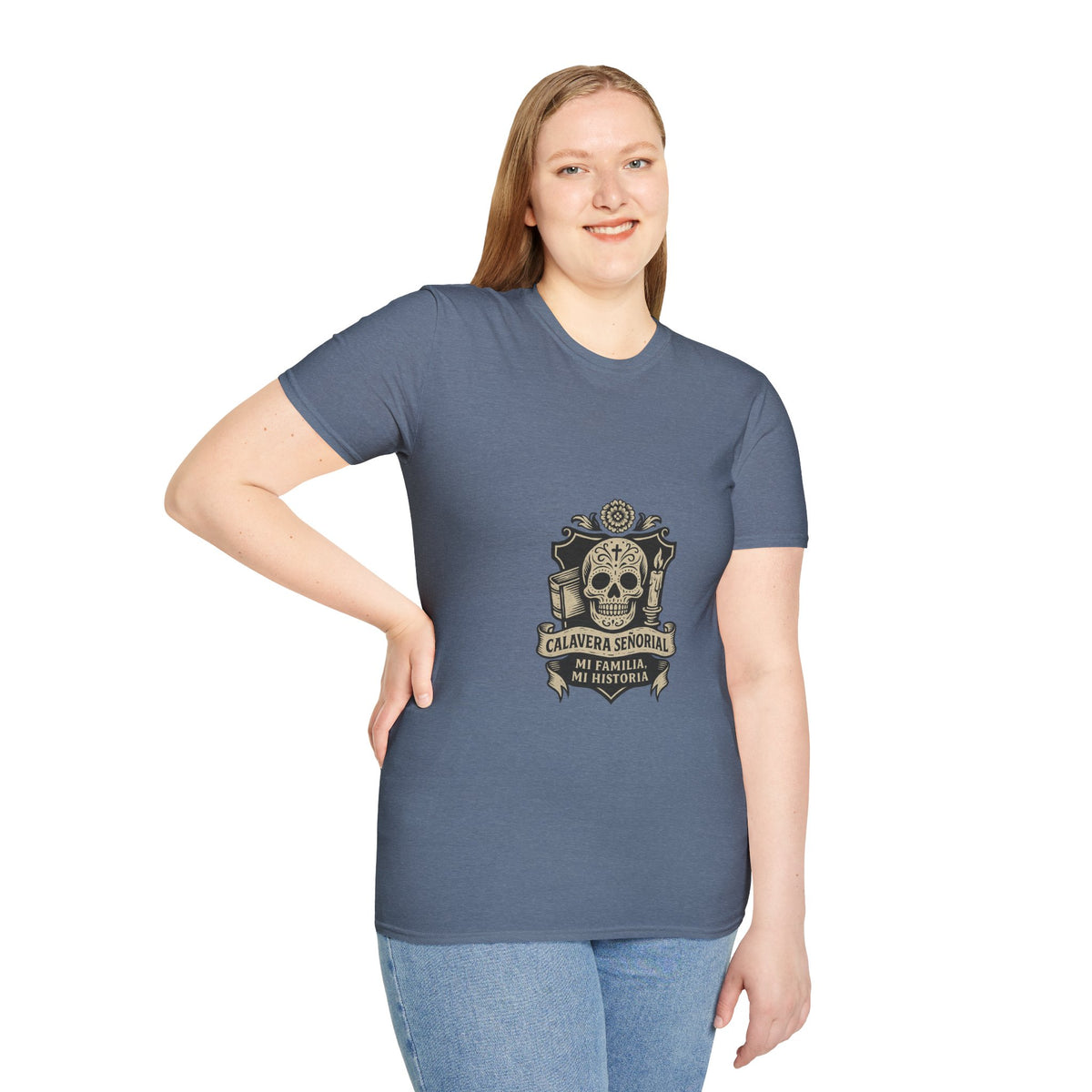 Skull & Laurel Graphic T‑Shirt — Calavera Señior Emblem - Trending Now - October 2026