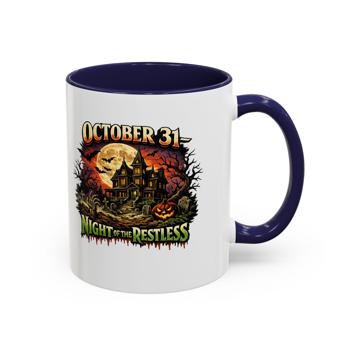 Halloween  October 31 Accent Coffee Mug