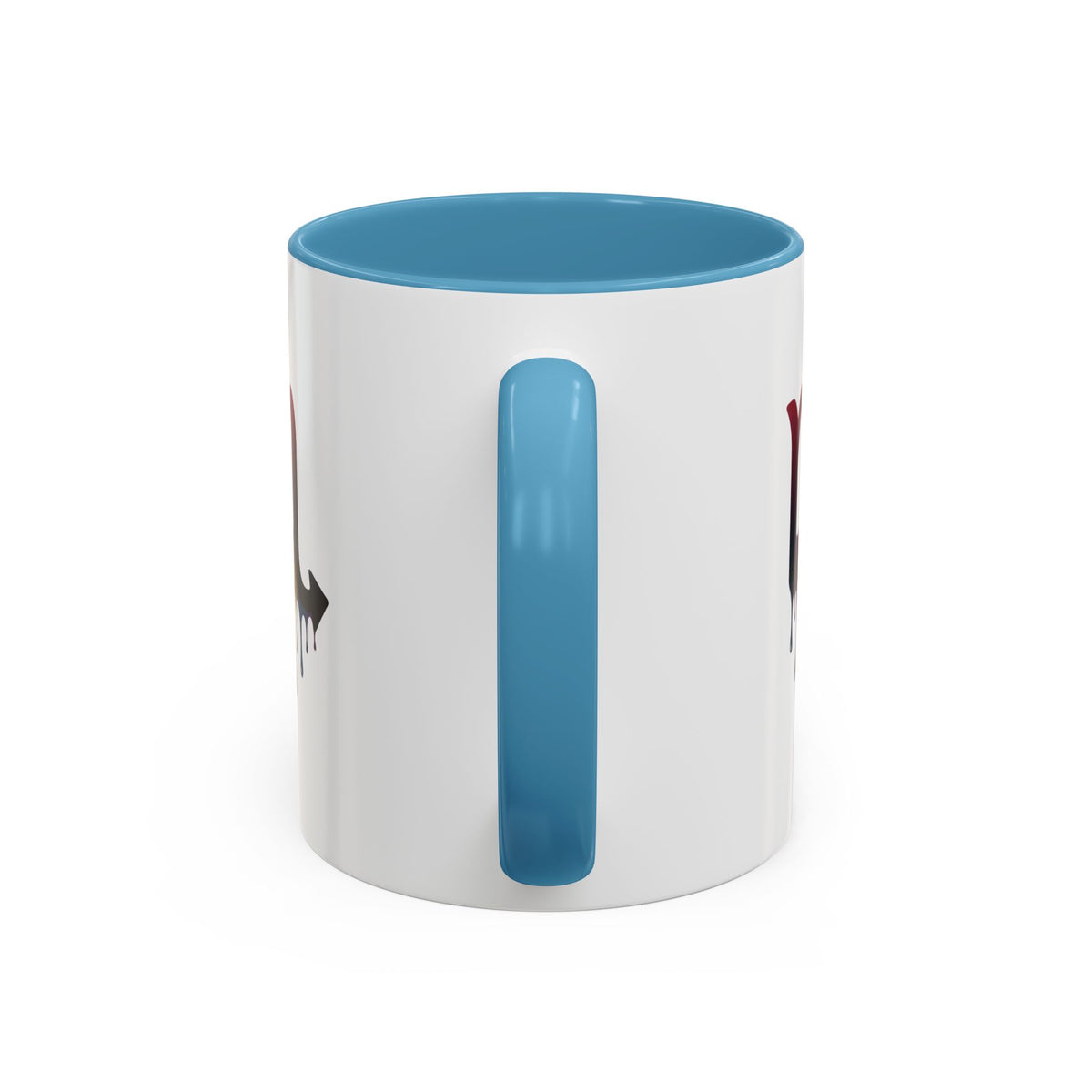 Scorpio Drip Accent Coffee Mug – Zodiac Scorpio Symbol Ceramic Mug