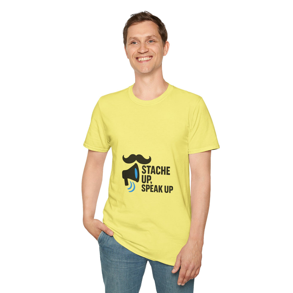 Stache Up Speak Up T-Shirt — Movember Awareness Mustache Tee - Trending Now - October 2026