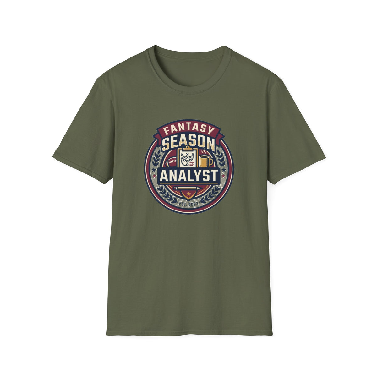 Fantasy Season Analyst T-Shirt — Fantasy Football Analyst Graphic Tee - Trending Now - August 2026