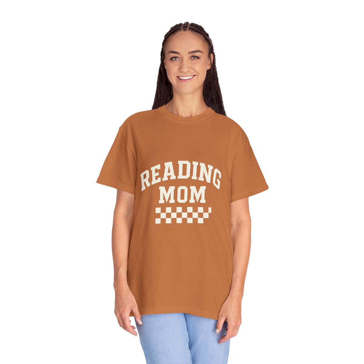 Reading Mom T-Shirt — Vintage Checkbook Style Graphic Tee for Book-Loving Moms - Trending Now - October 2026