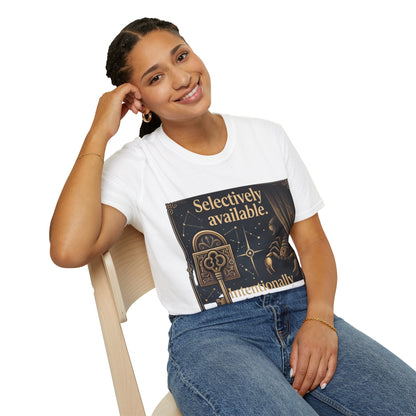 Selectively Available Scorpio T-Shirt — Astrological Zodiac Tee