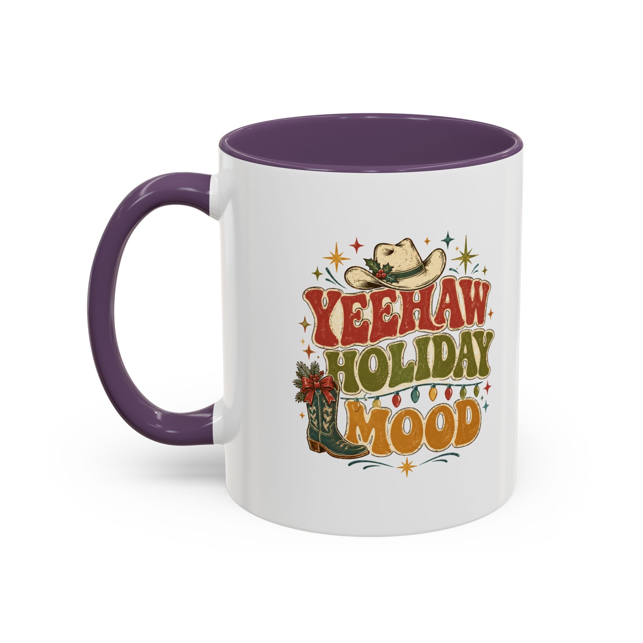 Christmas Yeehaw Holiday Mood Coffee Mug