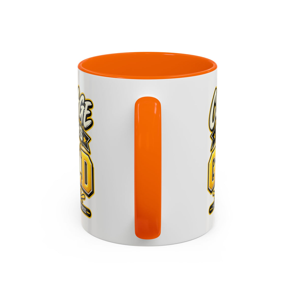 Courage Wears Gold Coffee Mug — Childhood Cancer Awareness Tea Cup