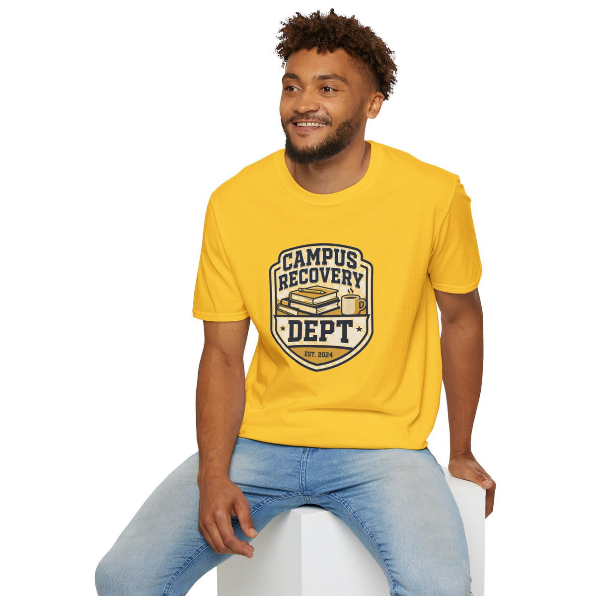 Campus Recovery Dept. T-Shirt — Collegiate Support Logo Tee - Trending Now - August 2026