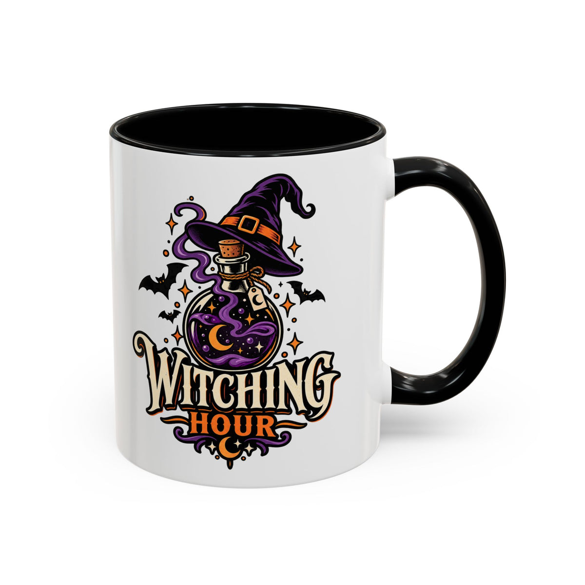Witching Hour Coffee Mug — Halloween Witch Potion Accent Mug (11/15oz)