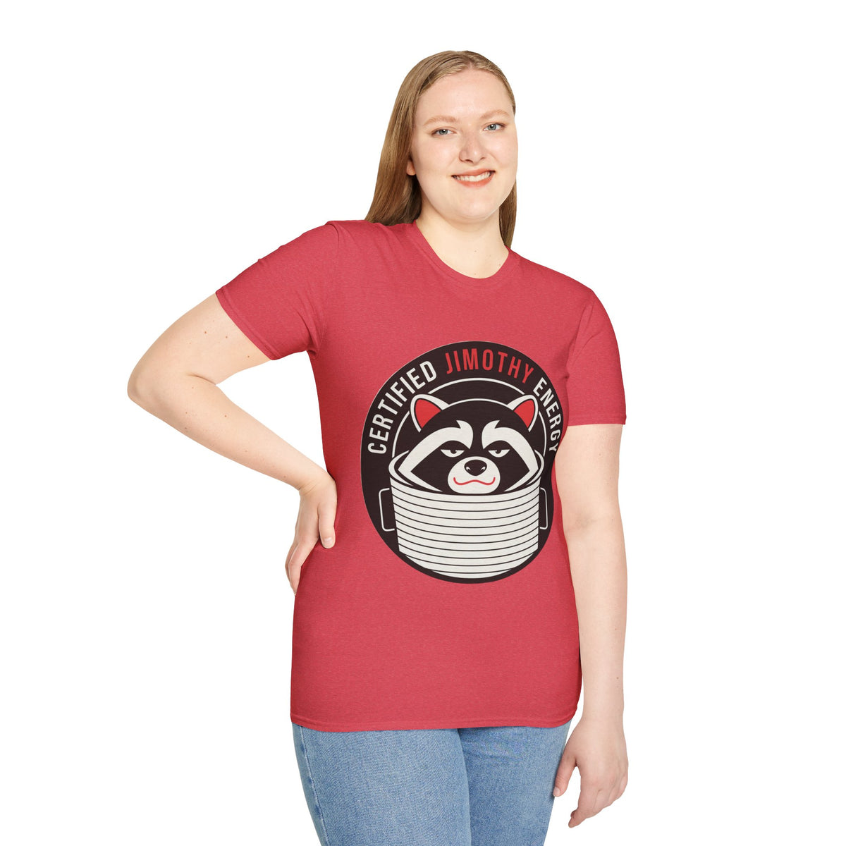 Jimothy Energy T-Shirt — Certified Raccoon Graphic Tee - Trending Now - August 2026