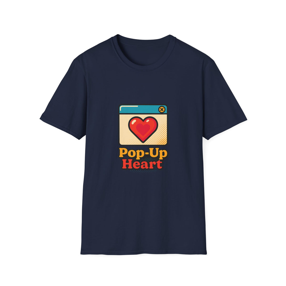 Pop-Up Heart T-Shirt — Cute Retro Heart Graphic Tee - Trending Now - October 2026
