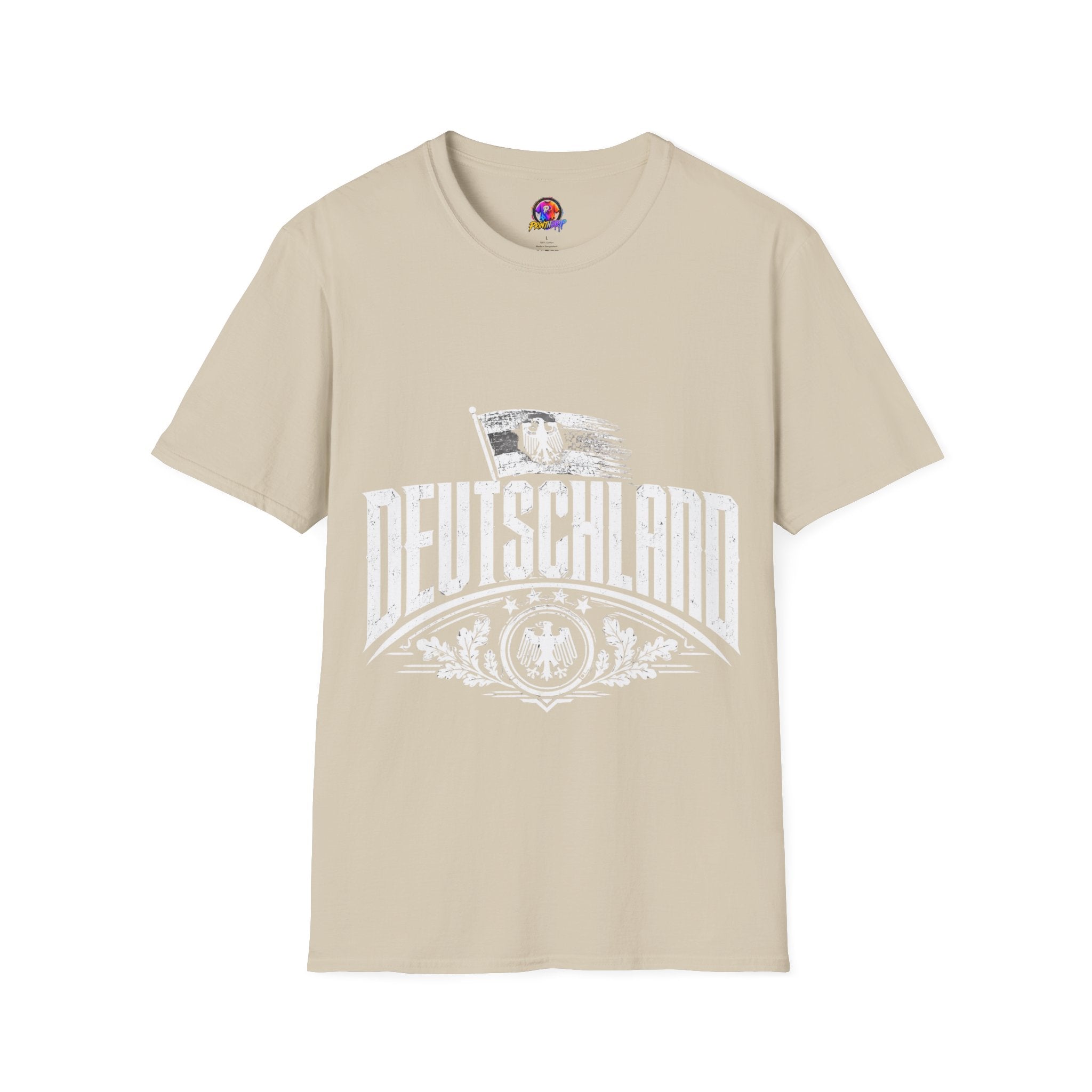Germany Deutschland T-Shirt — Vintage German Crest Soccer Fan Tee