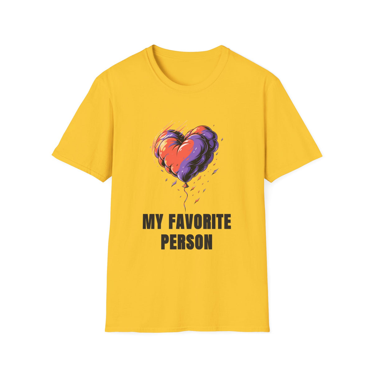 Heart Graphic T-Shirt — "My Favorite Person" Casual Tee - Trending Now - August 2026