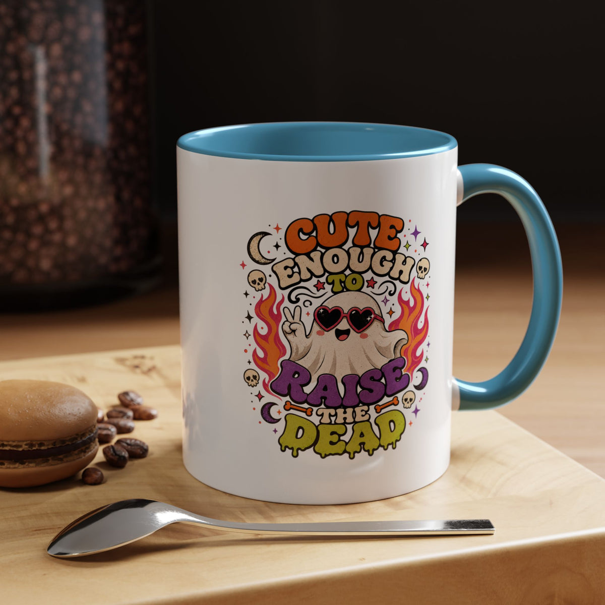 Halloween  Cute Enough Accent Coffee Mug